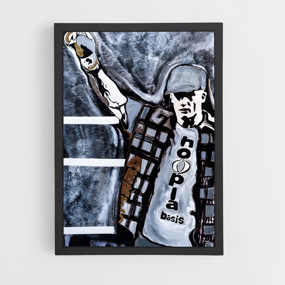 Poster Peter de aerts – affiche Kick-boxing (vue 2)